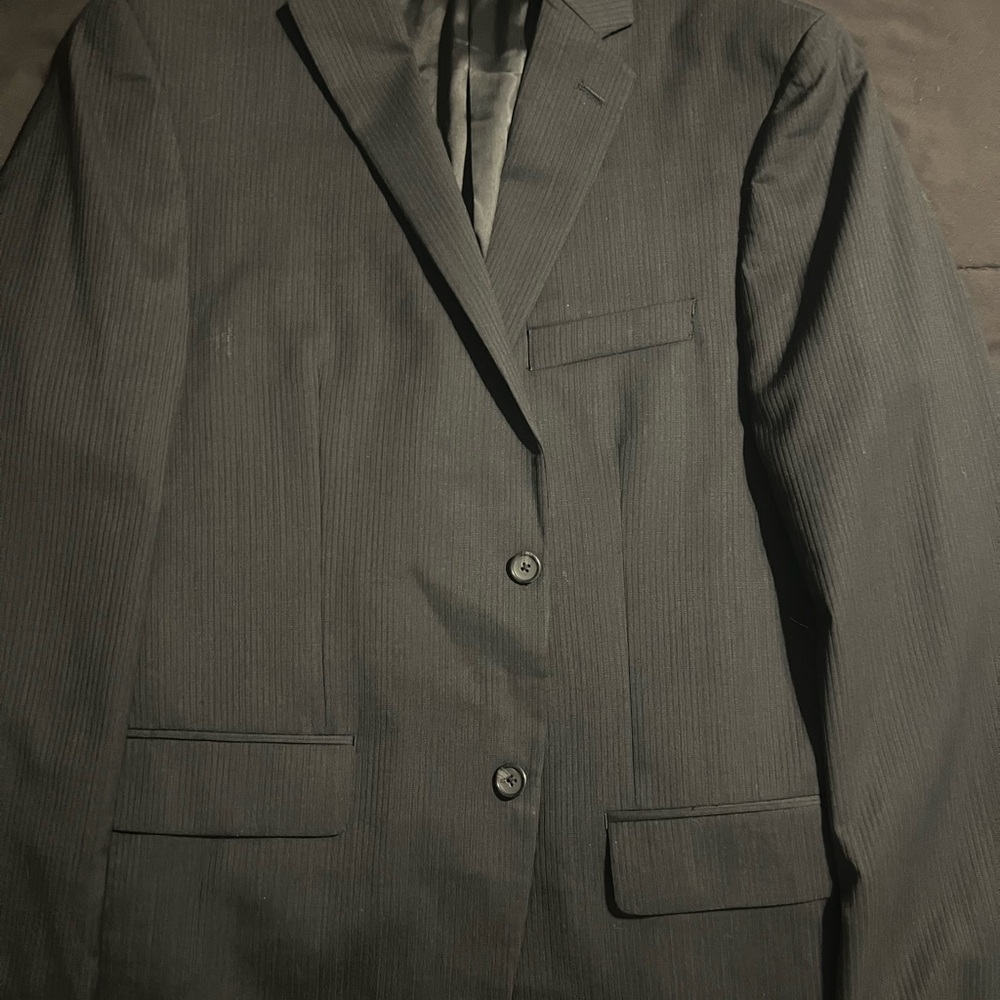 Marc Anthony Black Suit Tailored Fit 42R